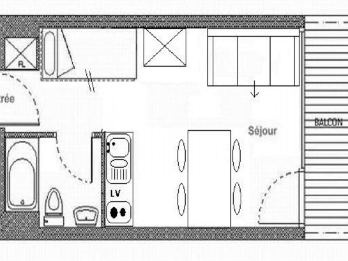 Studio Entierement Renove Centre Station Balcon - Fr-1-344-607 Apartamento Saint-Martin-de-Belleville Exterior foto